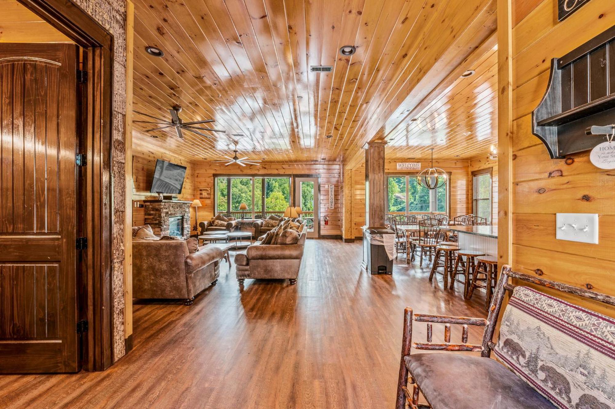 The Majestic Pine Retreat By Stony Brook Cabins Villa Gatlinburg Exterior foto