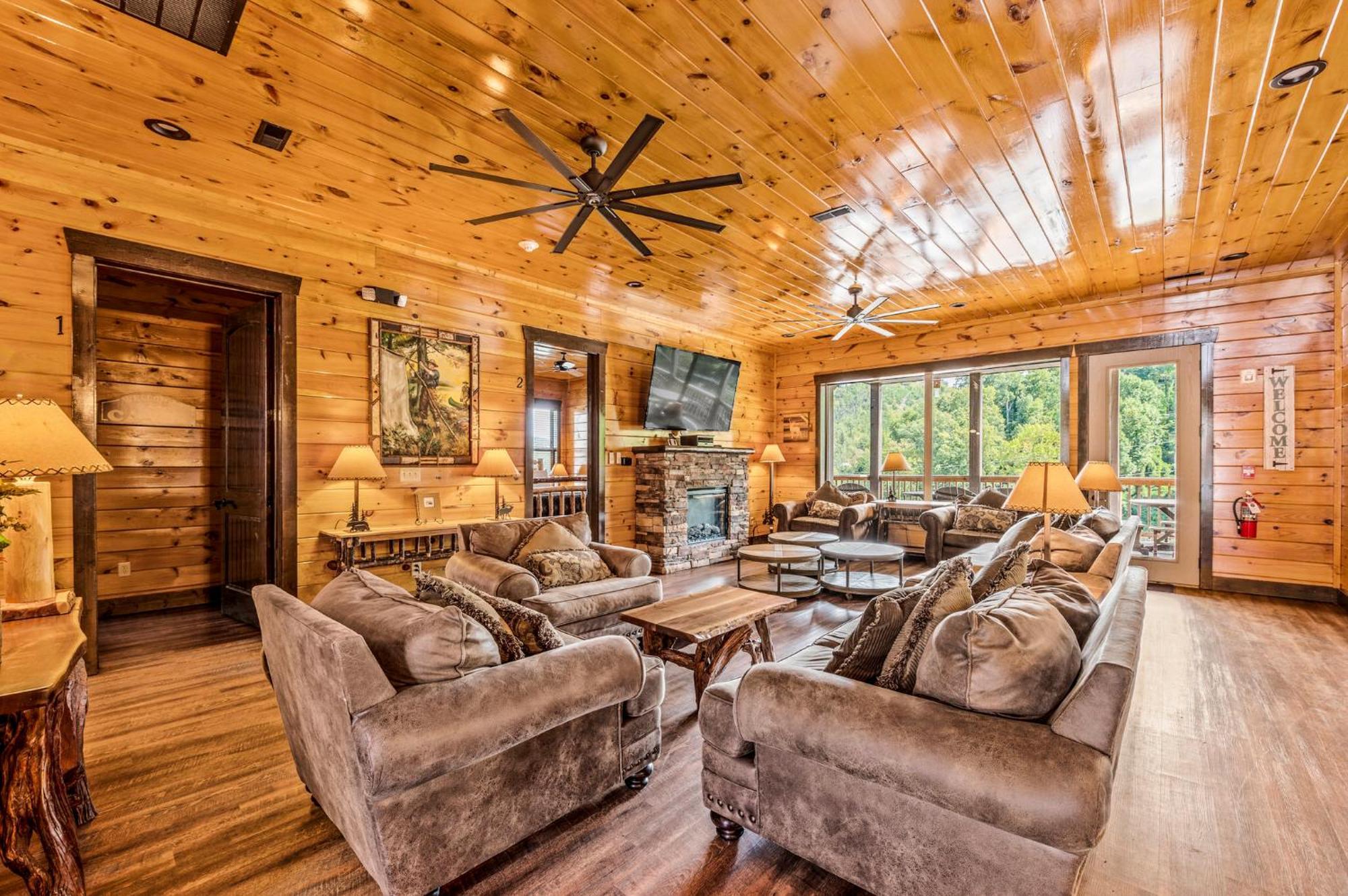 The Majestic Pine Retreat By Stony Brook Cabins Villa Gatlinburg Exterior foto