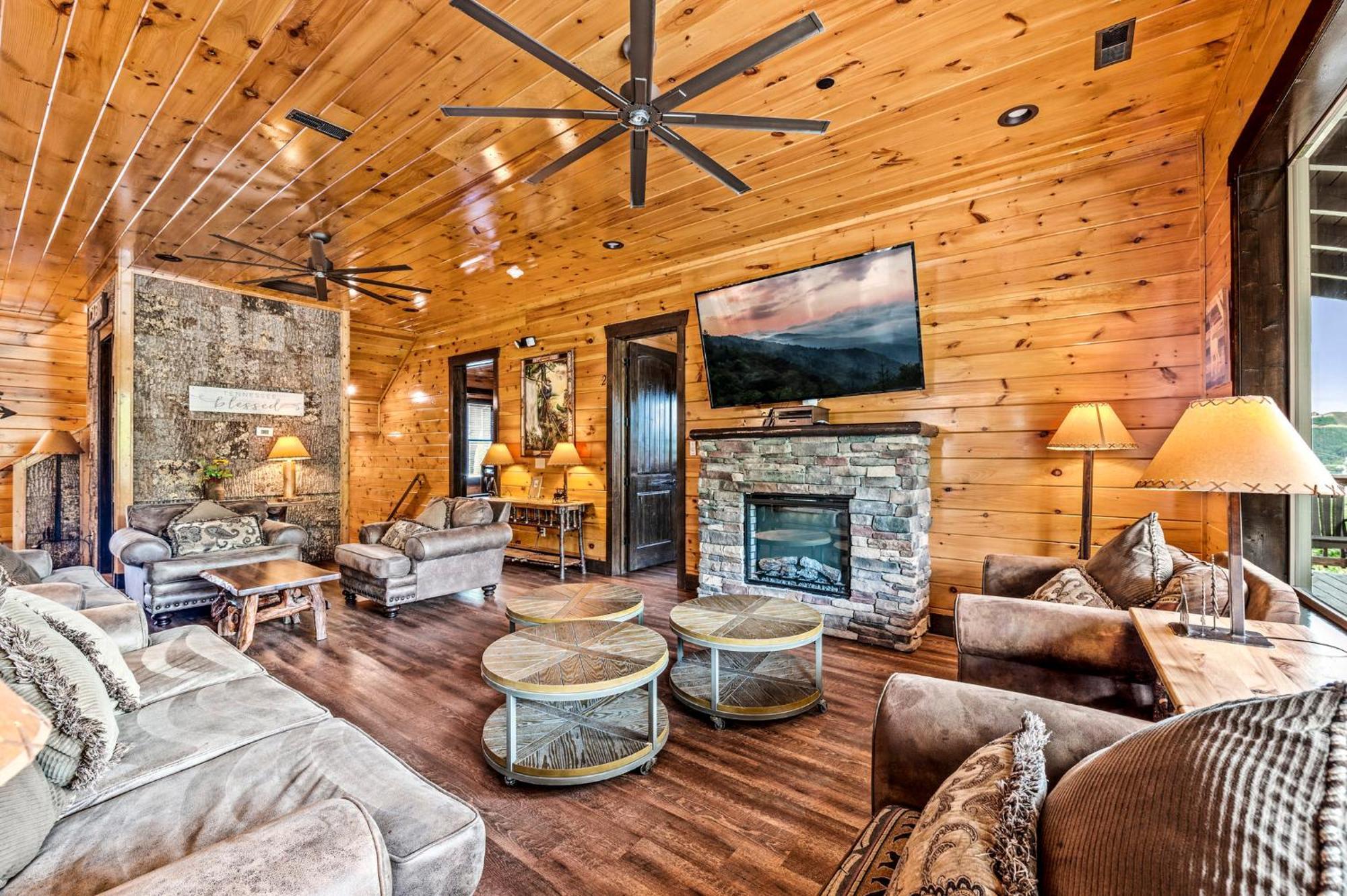 The Majestic Pine Retreat By Stony Brook Cabins Villa Gatlinburg Exterior foto